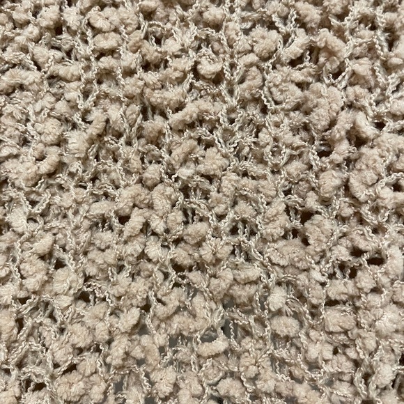 Popcorn knit boat neck sweater - Picture 3 of 3